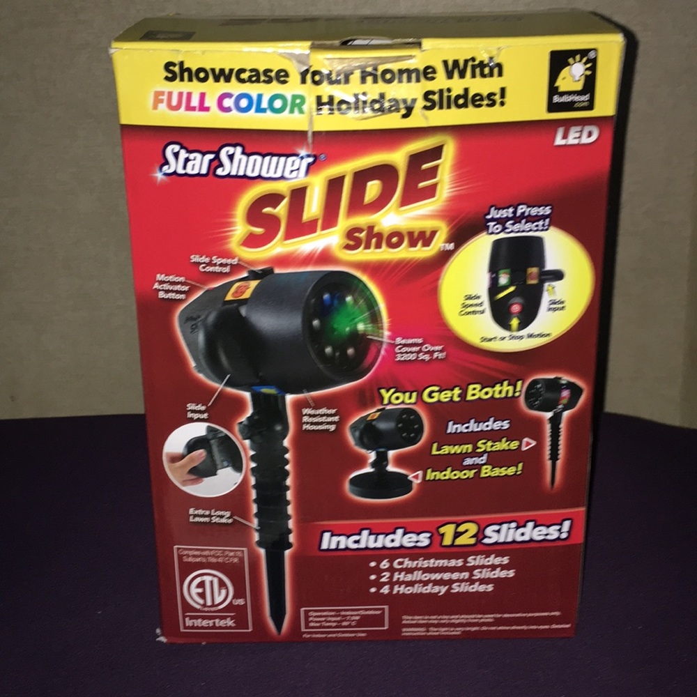 Star shower slide show